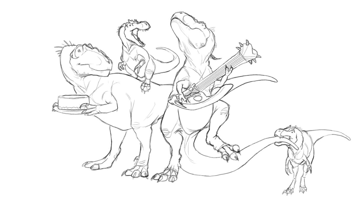 willdotes's tweet image. i wish i had more paleo art oomfies 🙏
i draw dinosaurs and dino similar critters btw😁😁
#paleoart #dinosaur #ilovedinosaurs