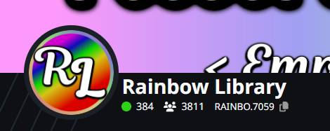 Rainbow Library tweet media