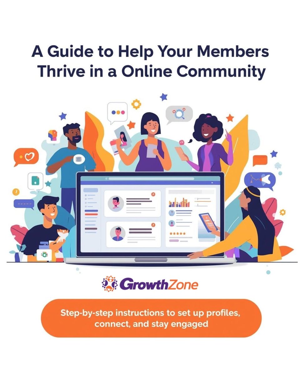 membersuite's tweet image. From profiles to groups to events - our guide helps your members navigate your online community with confidence. Empower them to engage, learn, and grow. 🚀 
hubs.ly/Q03TB0rc0
#MemberExperience #DigitalCommunity #GrowthZone