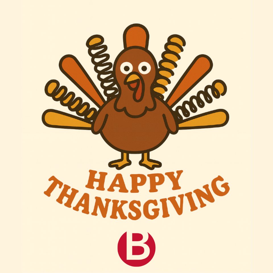 Happy Thanksgiving from Betts Company. Sending warm wishes and seasonal joy your way.