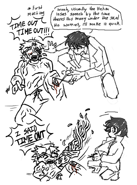 guy whos infested with thousands of leeches x exterminator that makes him do shit in exchange for letting him live

[junaid (exterminator) belongs to/drawn by <a href="/Ekrixart/">Rix 🇵🇸</a>]