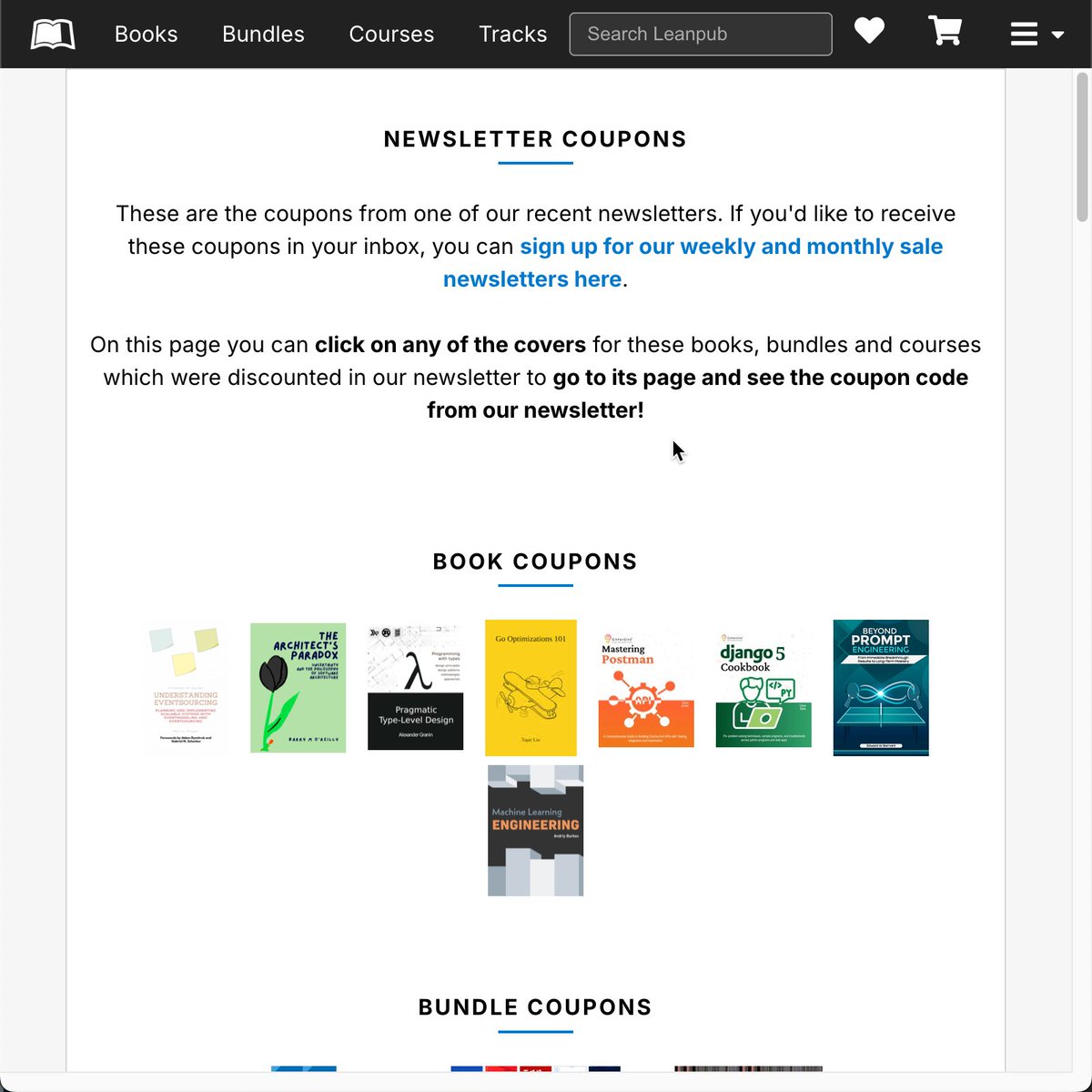 leanpub's tweet image. [Leanpub] Lean Publishing Daily for November 27 - mailchi.mp/leanpub/leanpu…