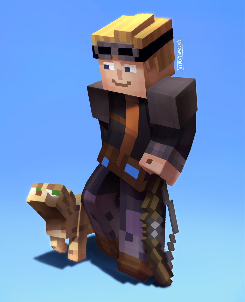 SlyziaKello's tweet image. #Minecraft #mcsm #MinecraftStoryMode