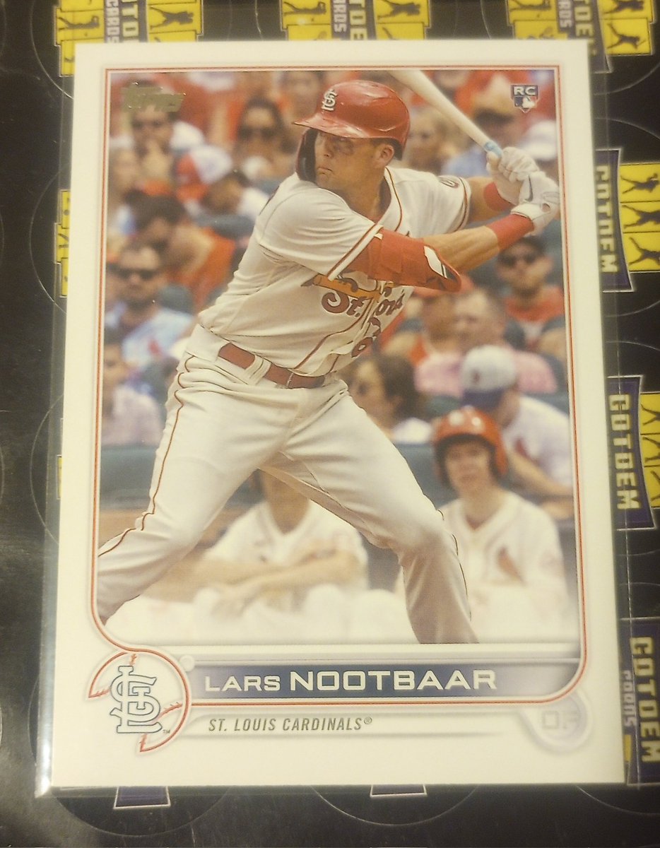 2022 Topps Series 1 - Lars Nootbaar #58 RC #STLCards #ForTheLou