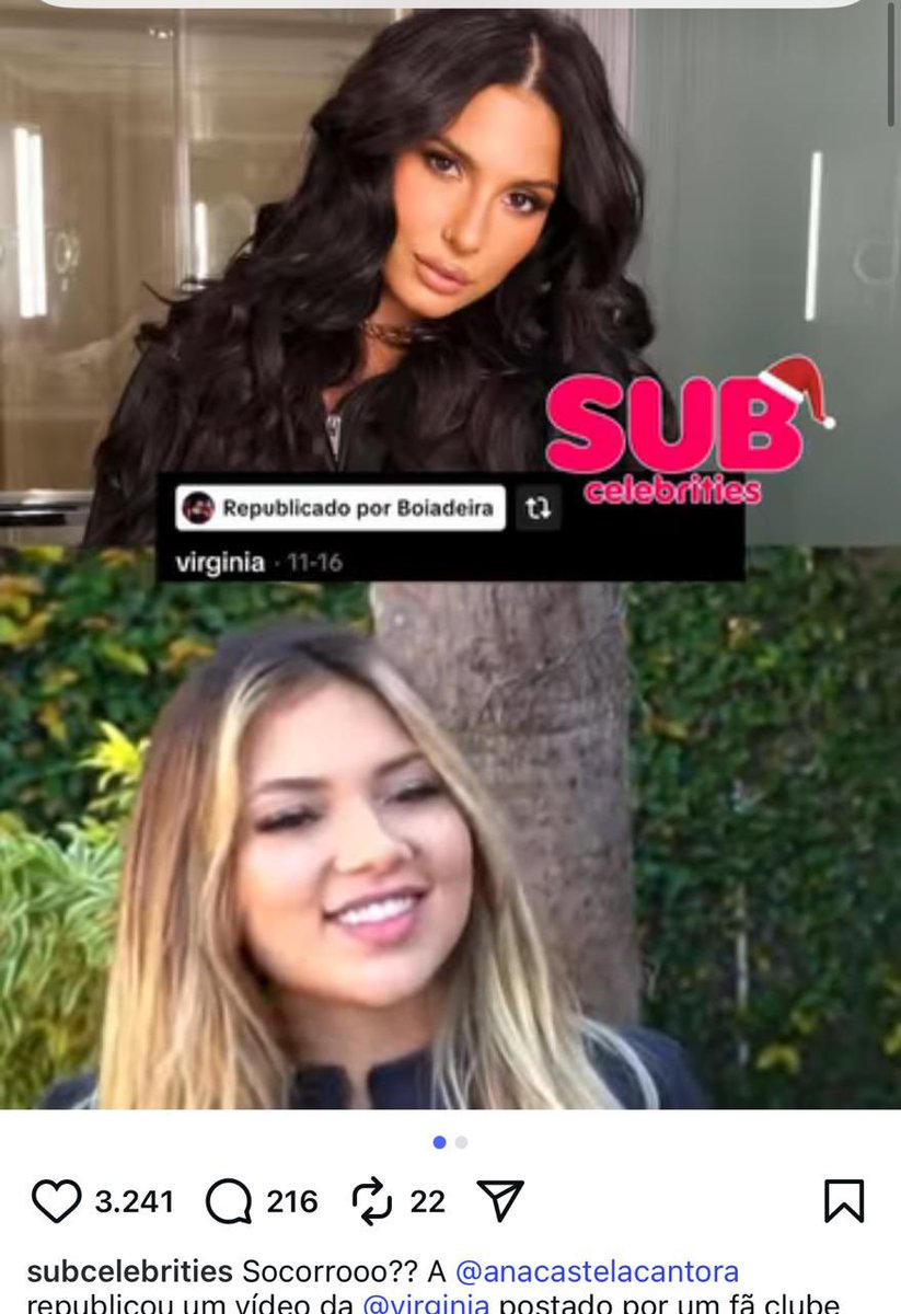 Velho , isso tá bizarro já , essa menina é obcecada na Virgínia.