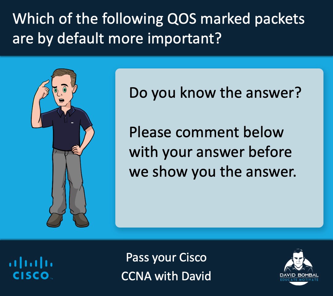 davidbombal's tweet image. Pass your Cisco CCNA with David

#CCNA #Devnet #Cisco #CCNP