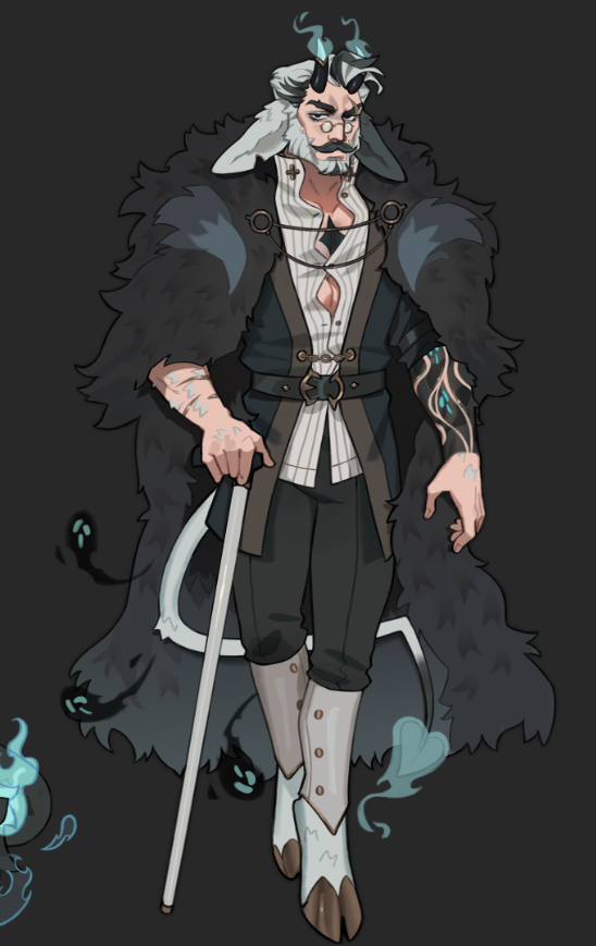 old man dougal 🐇 personal oc