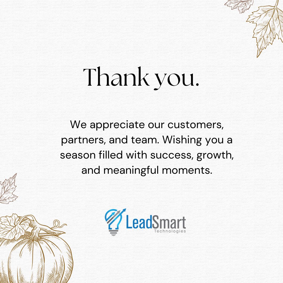 Grateful for the customers, partners, and team who make progress possible every day. Thank you for being part of our journey. Wishing you a season filled with success and meaningful momentum.