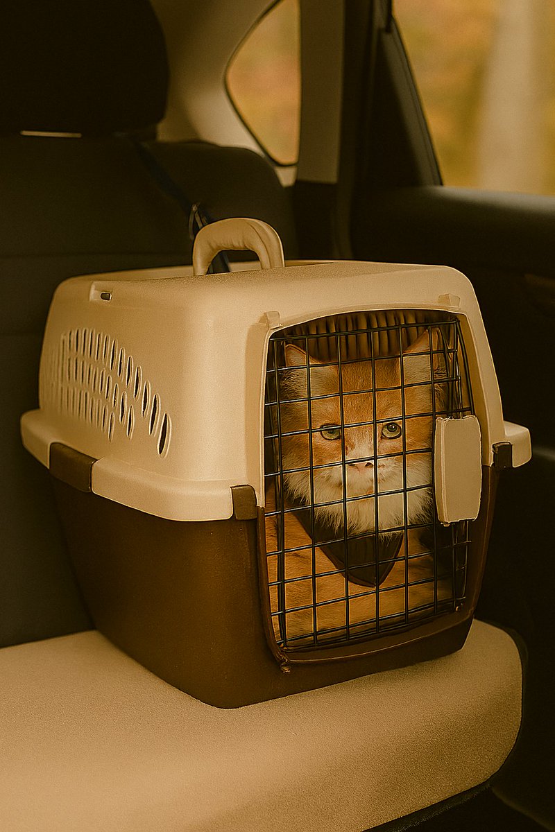 Holiday travel reminder! 🦃

Secure your pets with a seat belt to their harness (never secure by the collar) or crate before hitting the road🛣️

Keep your beloved friends safe! 🦮 🐈🐇
#Thanksgiving #HappyThanksgiving