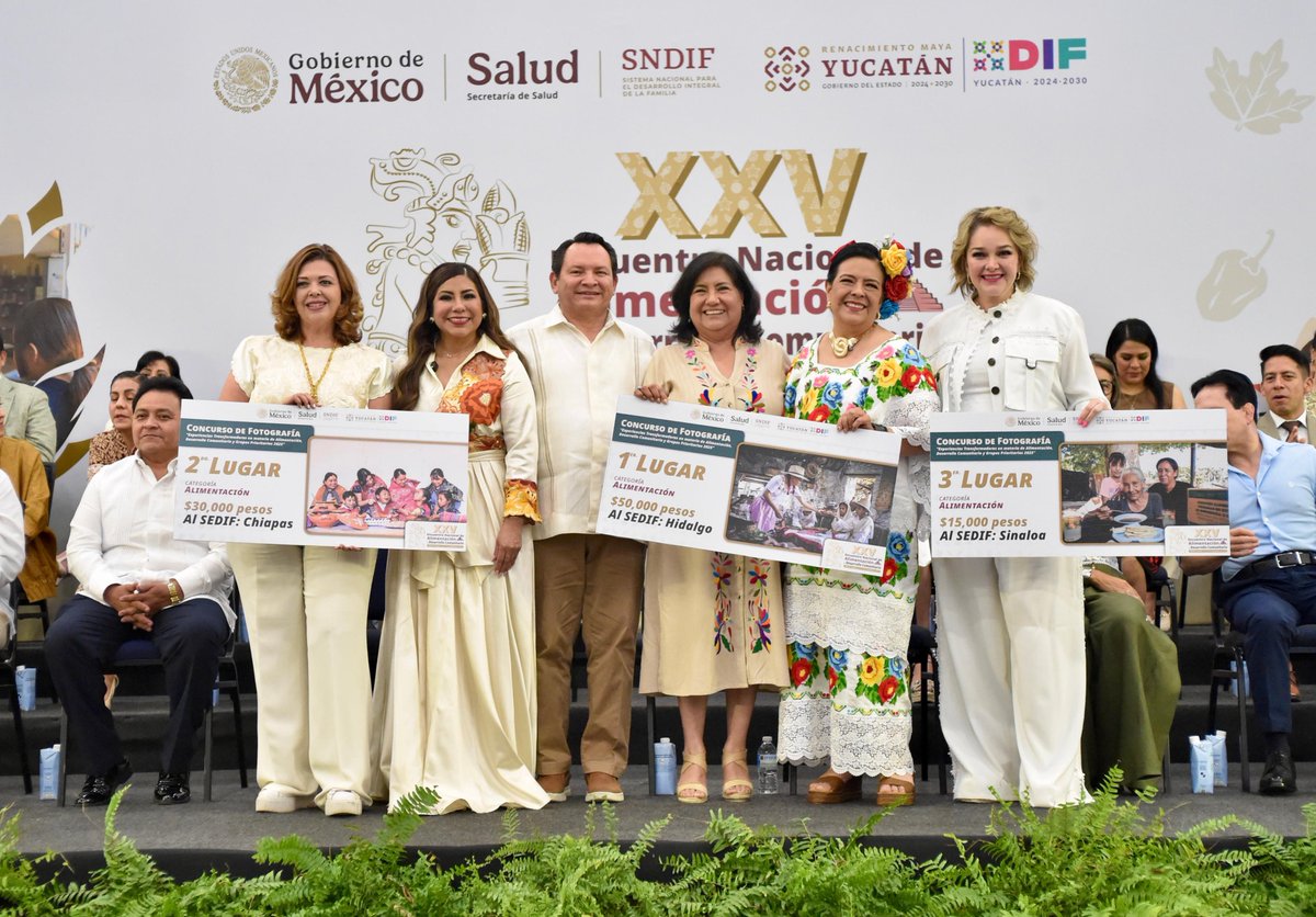 DIF_NMX's tweet image. ¡Estos son los DIF ganadores del📸Concurso de Fotografía 2025!

En la 3.ª edición de &quot;Experiencias Transformadoras en Alimentación, Desarrollo Comunitario y Atención a Grupos Prioritarios&quot;, felicitamos a 🥇@difhgo, 🥈DIF Chiapas y🥉@dif_sinaloa en la categoría de alimentación.