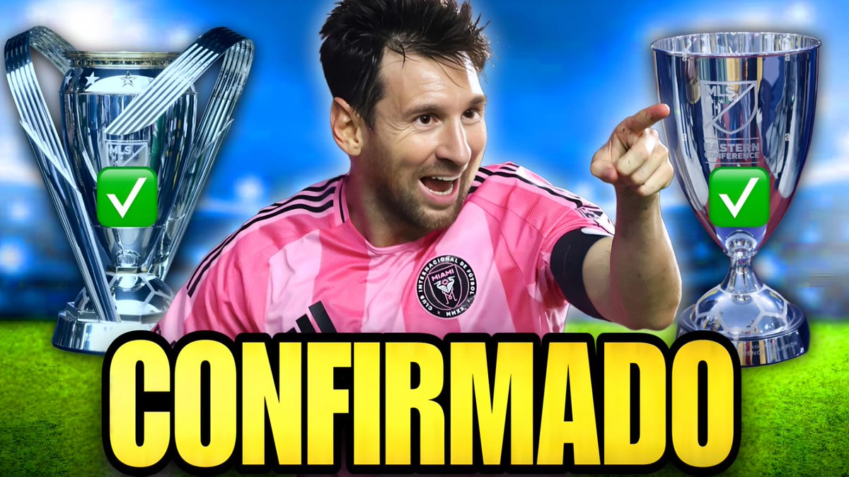 Crackbol10's tweet image. 🚨 MESSI PODRÍA GANAR 2 TÍTULOS OFICIALES este 2025 en MLS 🤩 TROFEO de CONFERENCIA es válido por esto

video: youtu.be/gA8eBWYWzuE