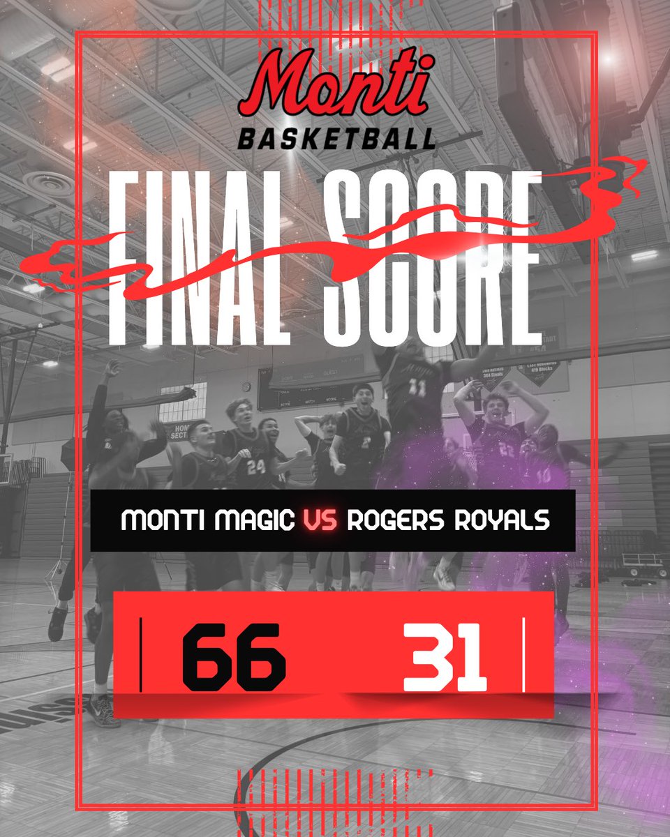 Great first game of the season boys! 

#MontiMagic #RunItBack