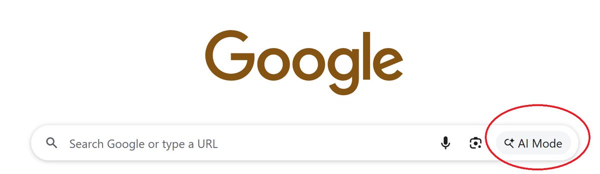 AccuraCast's tweet image. Is this button new?

#AImode #Google #AIsearch