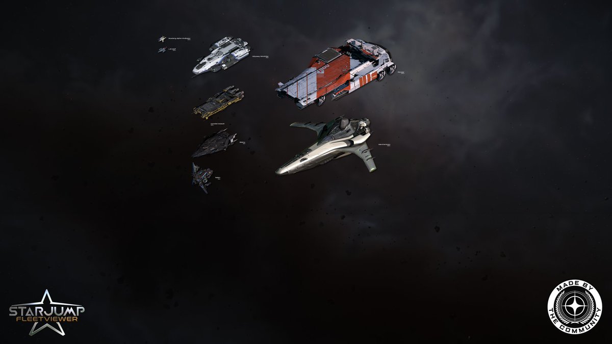#StarCitizen 
The fleet is growing...