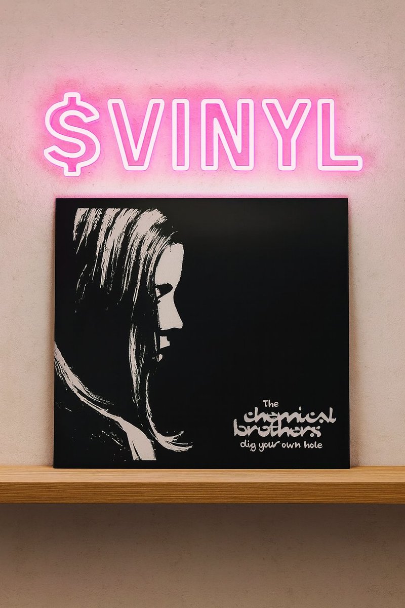 90s rave energy, analog heat — Dig Your Own Hole hits different on $VINYL.

vinyl records cd cassette chemical brothers 90s solana memecoin skipspotify