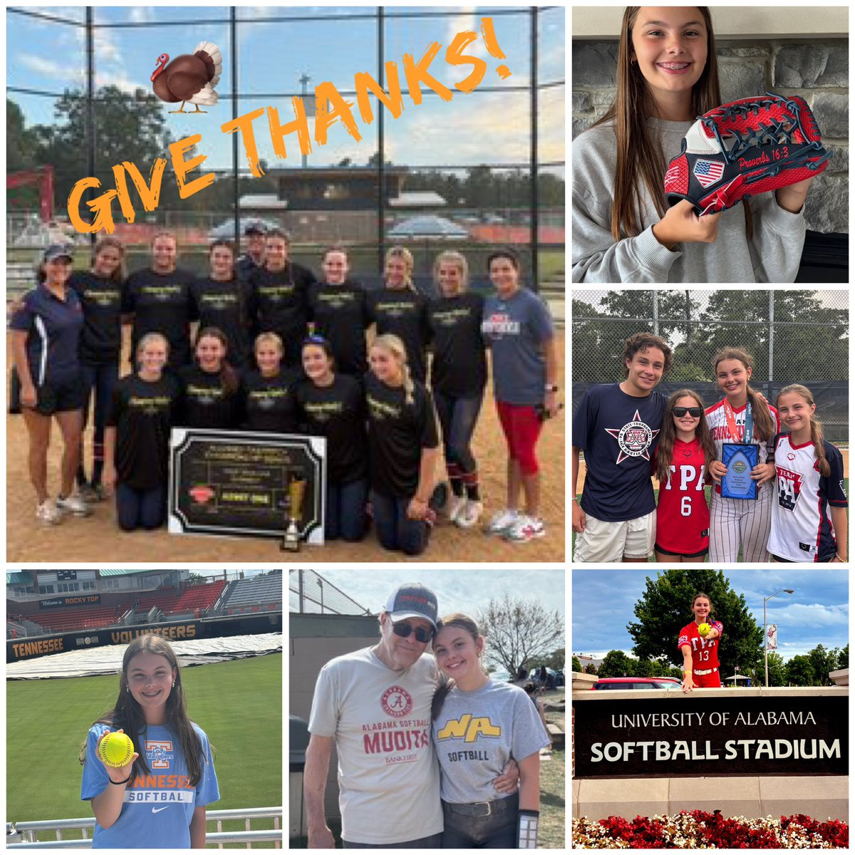 Hope everyone has a great 🦃🦃Thanksgiving holiday.  ✝️ 1 Chronicles 16:34

I am truly thankful for my friends, family, and the opportunity to do what I love. We are all very lucky to play this game. 🥎

#blessed #Thankful #Thanksgiving #softballlove #family #team30