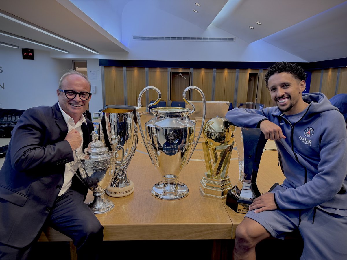 luiscamposFoot's tweet image. 500 x Obrigado Capitão Marquinhos
500 x Merci Capitaine Marquinhos