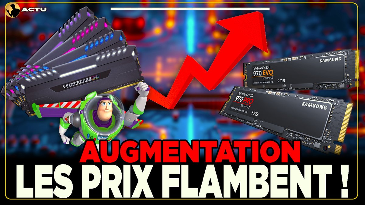 OmbreOfficiel's tweet image. 💥 Les prix de la RAM explosent : jusqu’à +250% en quelques semaines !💸

La DDR5 devient plus chère qu’une console neuve 😱
Pourquoi cette pénurie mondiale ?

🔥 Vidéo complète dispo sur la chaîne !

📺youtube.com/watch?v=uvpbhi…
#RAM #DDR5 #Tech #PCGaming #IA #Hardware