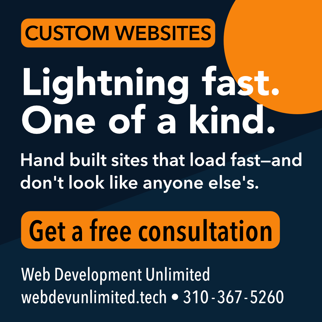 mycity_magazine's tweet image. Ready for a website that finally feels like you? Web Development Unlimited builds custom, ultra-fast sites that don’t look like anyone else’s.

Call now to schedule your FREE consultation at 310-367-5260! 📲

#WebDevelopment #CustomWebsites  #DigitalBranding #BusinessGrowth