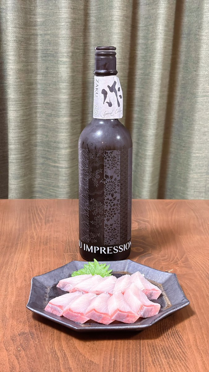 u_feast's tweet image. 昨日はブリで晩酌🐼
🍶#作 #IMPRESSION #typeG