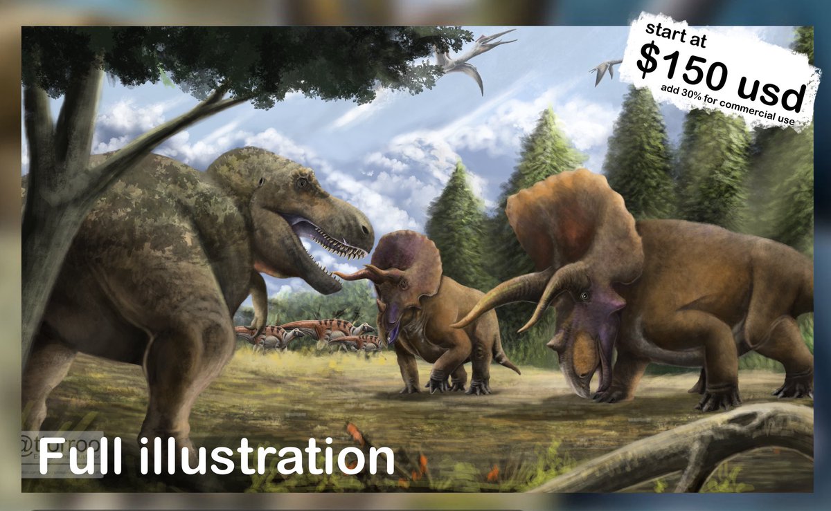 ttorroo's tweet image. Hello everyone, i am toro and i do animal illustration, mostly extinct one. and this is some examples of my works..

if you want to ask anything please DM or email me at anytime. and pls likes and shares just in case someone needs it 

#paleoart #illustration #Commissionopen