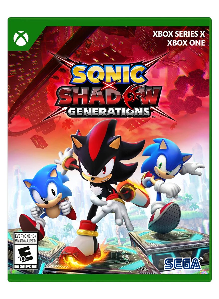 Sonic X Shadow Generations (Xbox) is $15 on Amazon amzn.to/4b9UUch
Switch/PS5/Xbox Walmart buff.ly/yRUWPND #ad