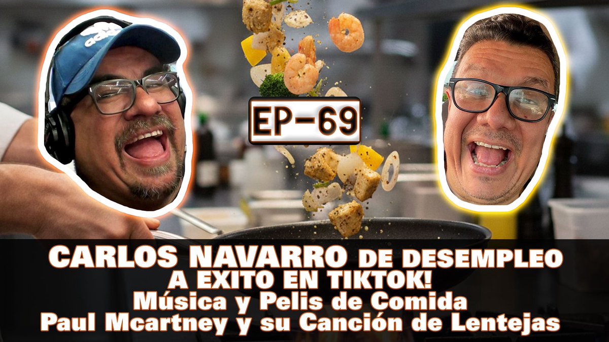Elpodcastsin's tweet photo. En el Podcast 69, tuvimos invitado de lujo Carlos Navarro, que nos platicó toda la locura que esta viviendo, ya que sus videos en TikTok se han vuelto vírales rápidamente haciendo videos de comida, y lo pueden ver aqui: https://t.co/QGJa9FviKc #elpodcastsintitulo #comida #tiktok https://t.co/pBTTz1TpDU