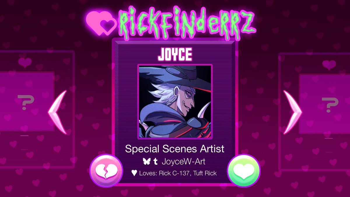 Meet Joyce, one of our special scenes artists! Please send them all the love!

bsky/tumblr @ joycew-art

♡♡♡♡♡♡♡

(Flier by rickle.guy!)