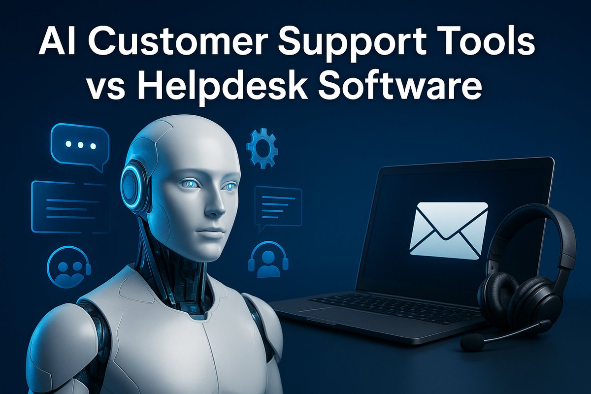 toolient's tweet image. AI Customer Support Tools vs Helpdesk Software — Which One Delivers Better Results?

If you want faster operations, smarter workflows, and scalable support — this comparison is a must-read.👇

🔗 [toolient.com/2025/11/ai-cus…]

#AIinCustomerService #CustomerSupportTools #Toolient