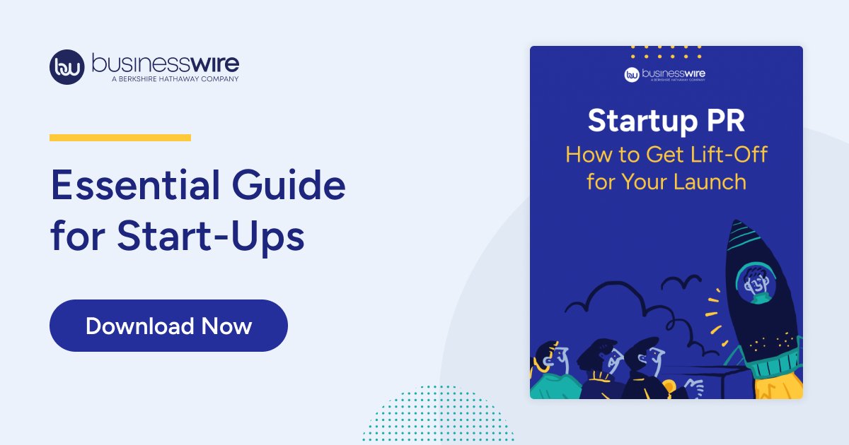 BusinessWire's tweet image. Maximize your startup PR impact. Learn tips from experts about how to optimize opportunities and resources. hubs.la/Q03Q2pRJ0

#Guide #StartUp #SmallBusiness #IPO #PR #PRTips