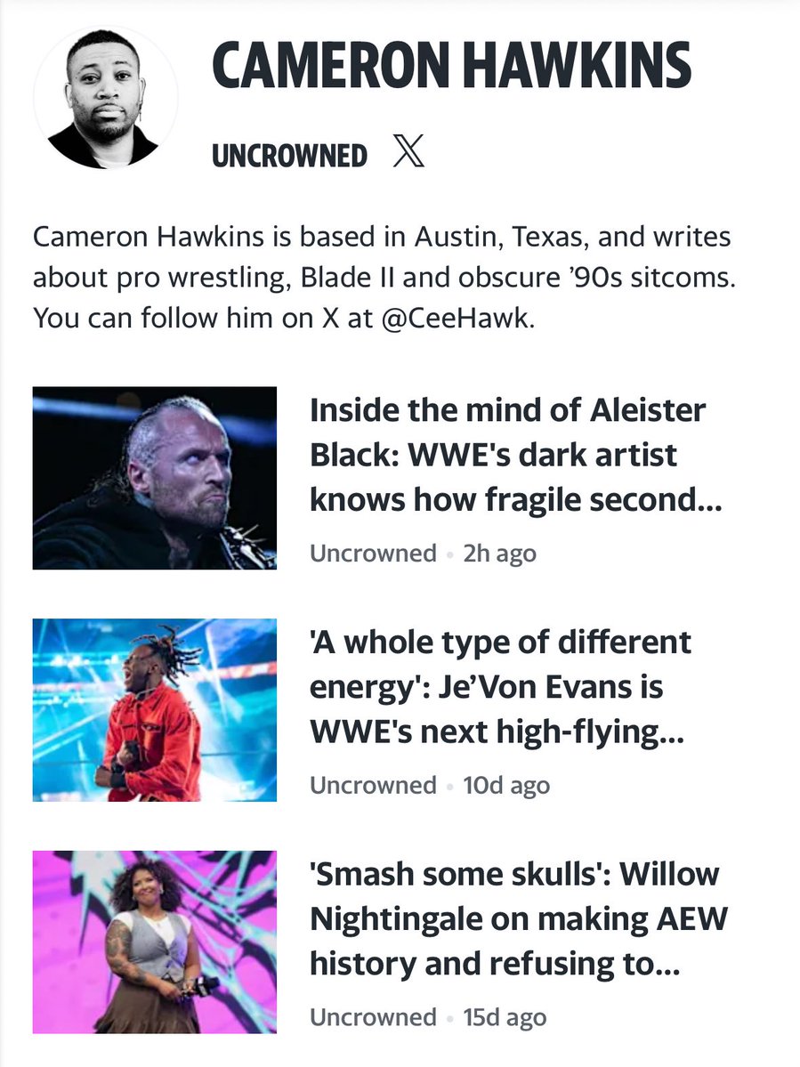 CeeHawk's tweet image. It’s been a busy two weeks. sports.yahoo.com/author/cameron…