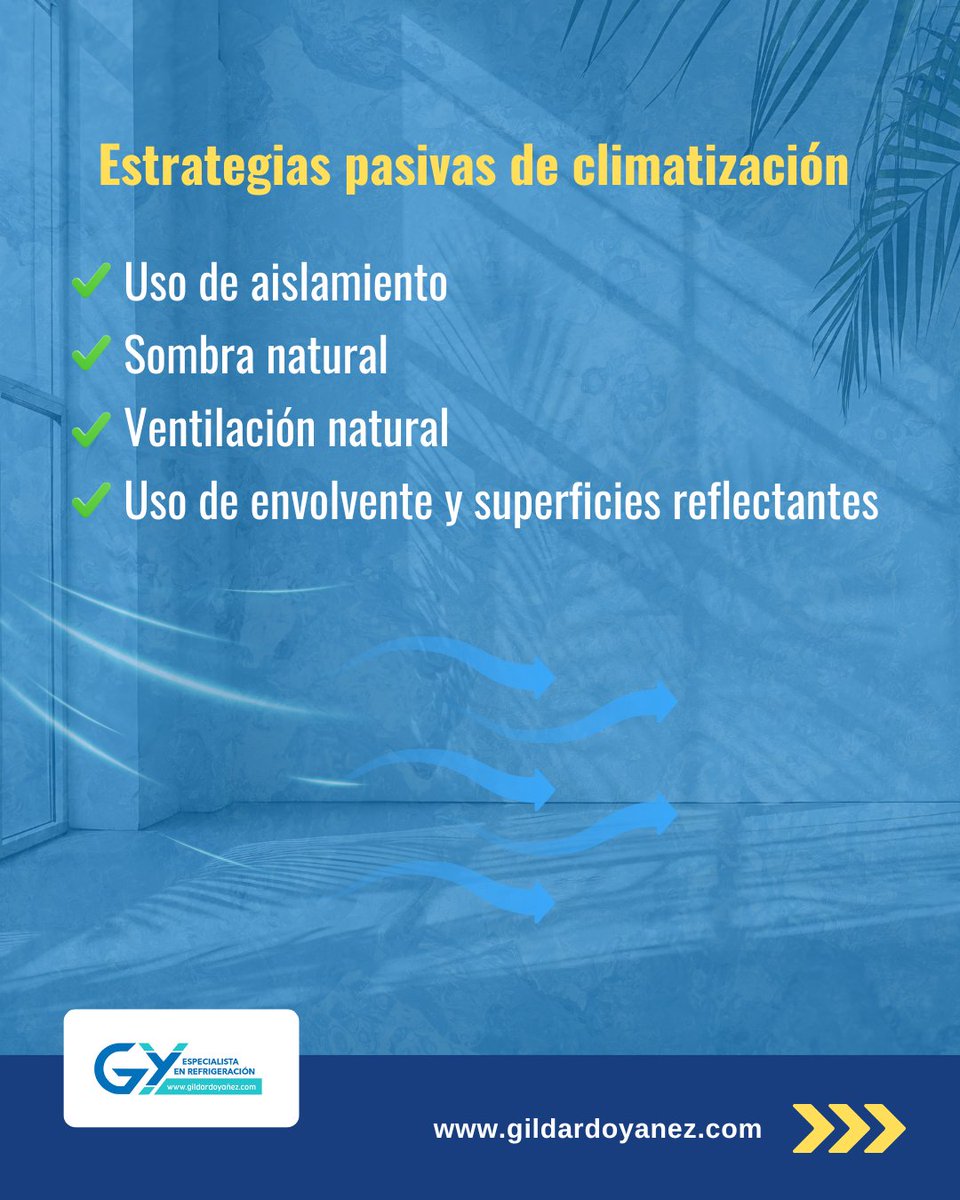 ingenieroyanez's tweet image. El enfriamiento pasivo aprovecha diseño y elementos naturales para mantener los espacios frescos sin gastar energía, y se ha convertido en una de las rutas más sólidas hacia una climatización sostenible.