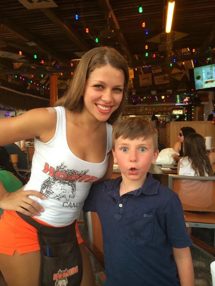 alphafox's tweet image. Is it appropriate to take your kids to hooters?