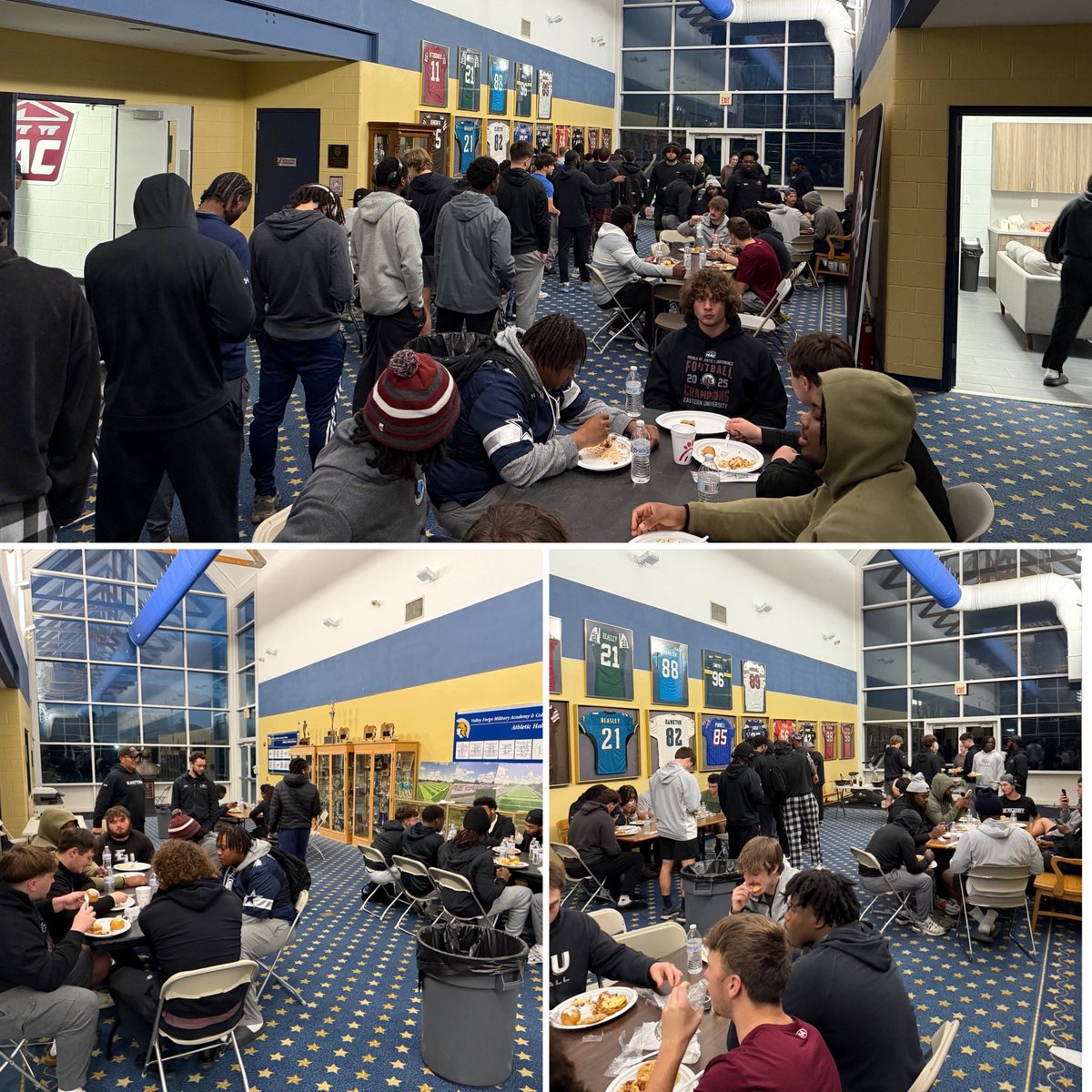 EUEaglesFB's tweet image. #Friendsgiving #Playoff Style #gameweek #FlyWithUs🦅🏈🦃