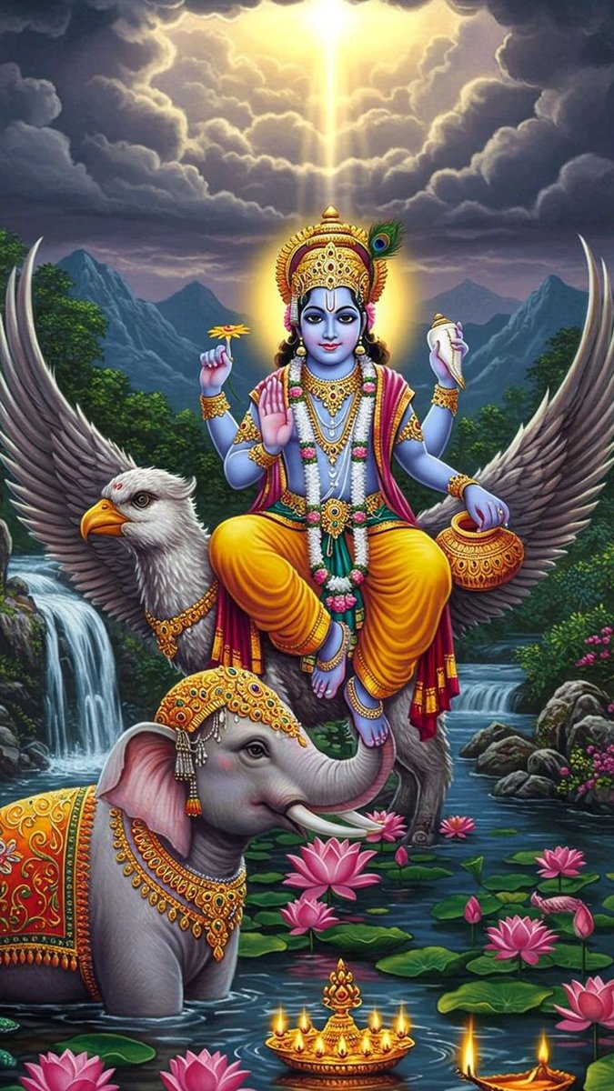 नारायण… सर्वव्यापक, सर्वशक्तिमान 🌼

नारायण वह शक्ति हैं,
जो ब्रह्मांड के कण-कण में विराजमान है।
जब मन उलझ जाता है और रास्ते धुंधले पड़ते हैं,
तब वही प्रभु नारायण अपनी कृपा से मार्ग दिखाते हैं।

जो नारायण को हृदय से पुकारता है,
उसके जीवन में शांति, सद्बुद्धि और प्रकाश
स्वयं चलकर