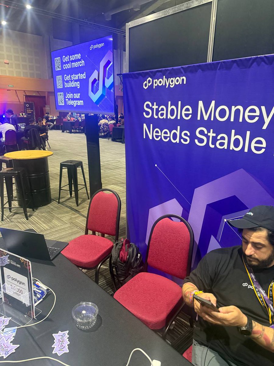 polycowtoken's tweet image. PolyCows made it to Devcon + ETHGlobal — sharing our RWA vision with the Polygon team 🟣Real livestock cycles onchain, AI-powered timing, and instant Polygon wallets for users.
The herd is growing 🐮⚡️polycows.com
#Polygon #ETHGlobal #Devcon #RWA #OnchainUtility