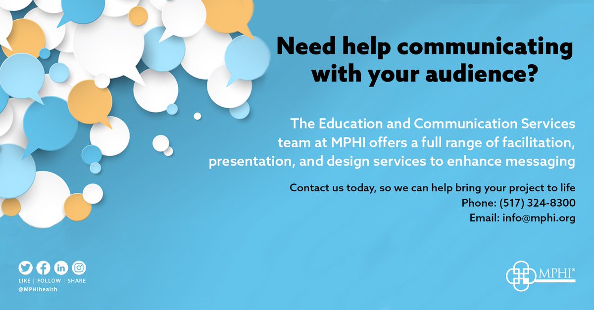 MPHIhealth's tweet image. MPHI&apos;s Education &amp;amp; Communication Services has an in-house team of experienced designers and facilitators who create a range of resources supporting project work and communication with clients, stakeholders, and communities.

Click here for more: loom.ly/Vmiic7g