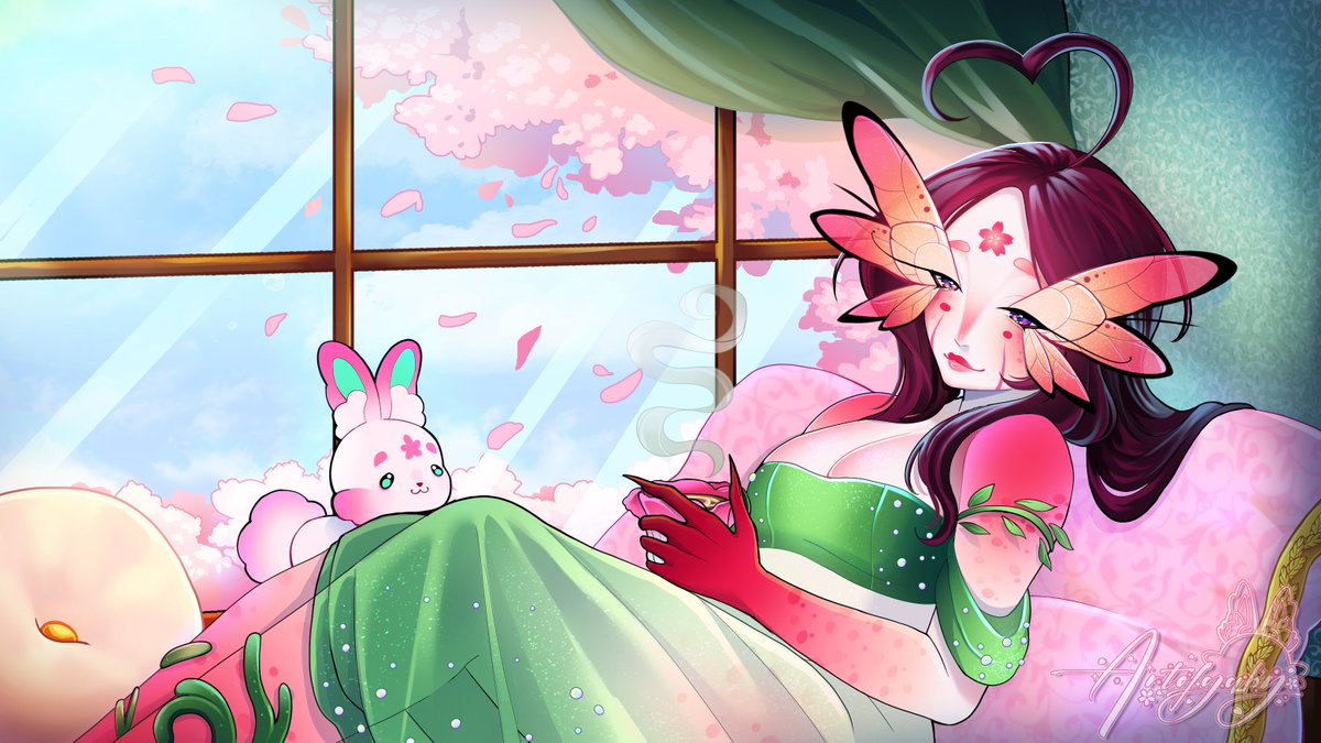 Artofgaby's tweet image. Home is where the heart is~ and it seems my heart is with you 🩷