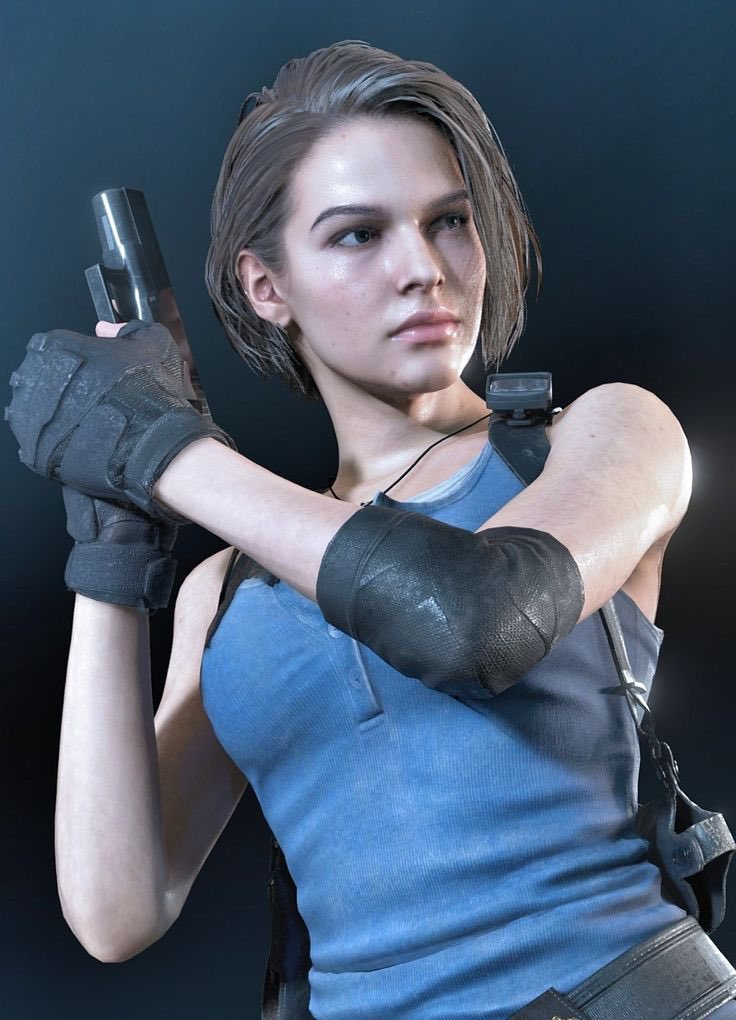 be1chk4's tweet image. Resident Evil protagonists that suffered more than Jesus