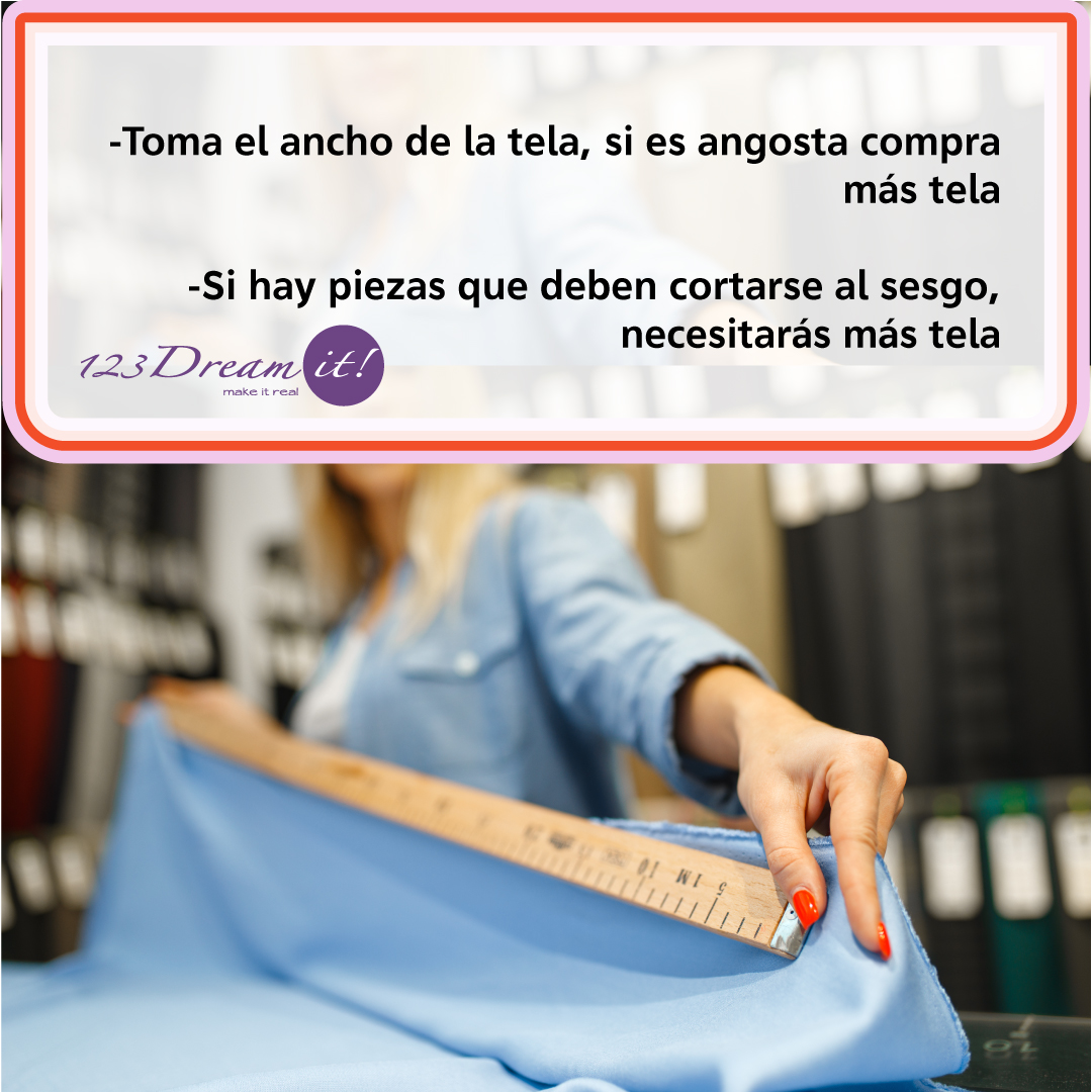 123dreamit's tweet image. ¿Te cuesta calcular cuánta tela comprar para tus proyectos? 🧵📏 ¡Tenemos la solución! No más dudas al comprar, ahora si a coser con confianza! 👗✂️
#Costura #telas #consejos #123Dreamit