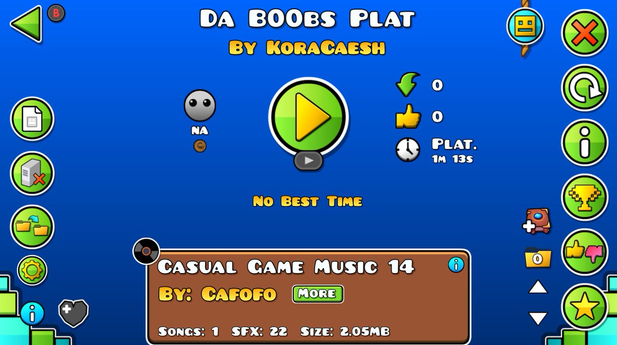 KoraCaesh's tweet image. Gente... Adivinen quien volvio 128628260

#geometrydash