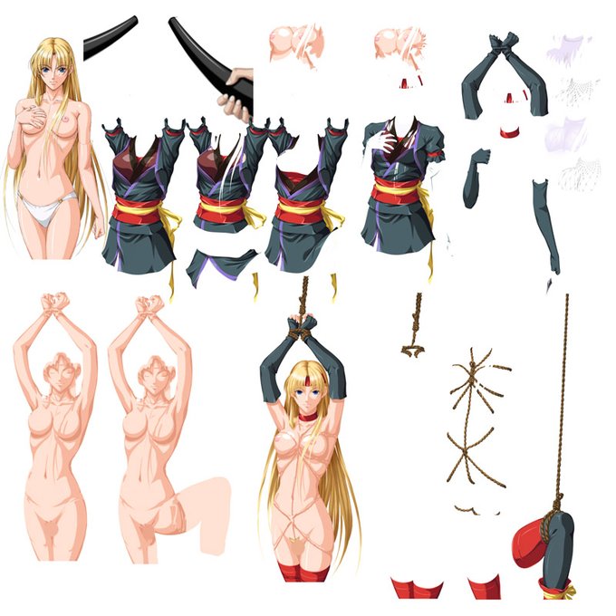 今日の一枚。
脱衣や差分の何が面白いのか?🙄
人は基本服を着てますが、服の下がどうなっているのか…と言うのは非常に気になる所。
裸だけでは素っ気無いですが、脱衣で描く事で裸もより魅力を感じる事が出来て尚且つ…🧐
って実際は無駄な作業が好きなだけ…🤣 