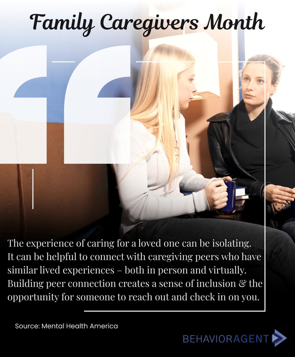 BehaviorAgentHQ's tweet image. BehaviorAgent.com
#DrLisaKeliher #BehaviorAgent #BehaviorAnalysis #MentalHealthTech #Neurodiversity #ABA #BehavioralData
#MHA #MentalHealthAmerica
#NFCM #FCM #NFCM2025 #FCM2025 #NationalFamilyCaregiversMonth #FamilyCaregiversMonth #NationalFamilyCaregiversMonth2025