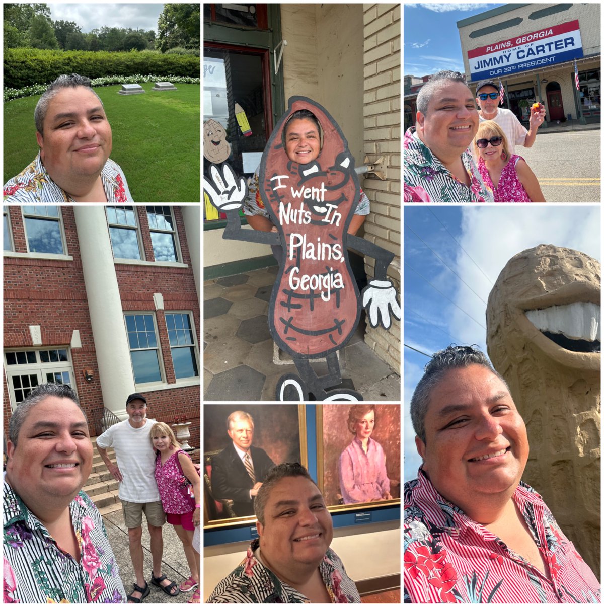 PresidentsVisit's tweet image. Re-Visiting Jimmy Carter’s Plains: his birthplace, home, and gravesite all in one quiet town! 🥜🦅🇺🇸🏛️⛵️🏖️☀️ Hear what else I tracked down in the BONUS episode! 

Check out “How I Spent My Summer of Presidential Travels, 2025!”visitingthepresidents.buzzsprout.com/1617841/episod…

#JimmyCarter #Plains
