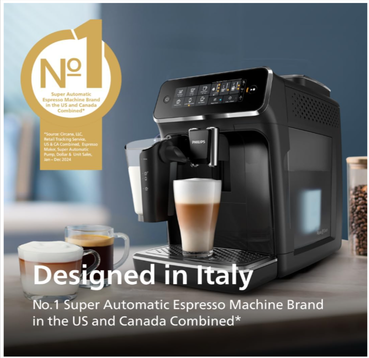 DealsFig's tweet image. 3200 Espresso Machine – 50% OFF! 🔥
Now just $399.99 (was $799.99!) ☕🤯
LatteGo frother • 5 coffee varieties • Ceramic grinder • Touch display
👇 Comment “deals” and I’ll send you the link! 🚀
#BlackFridayDeals #CoffeeLovers #EspressoMachine