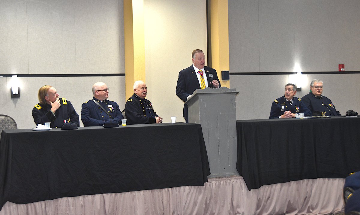 SUVCW's tweet image. ☕🍳 Moments from the SVR Breakfast this weekend—fellowship, tradition, and honoring service. The Sons of Union Veterans of the Civil War &amp;amp; SVR continue to build community while preserving our nation’s legacy. #SUVCW #SVR #Tradition