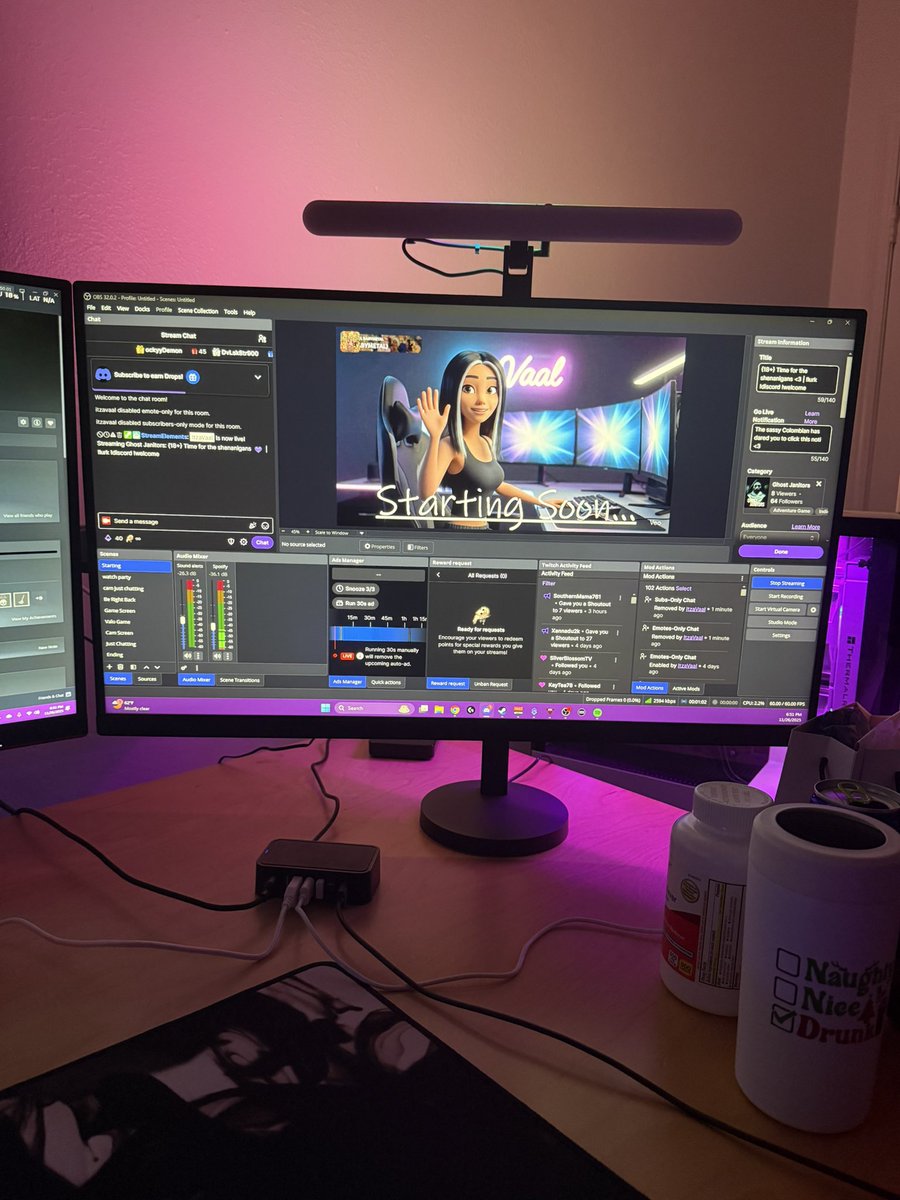 Time for the games!! (Surprise stream! 🖤)  Twitch.tv/itzavaal