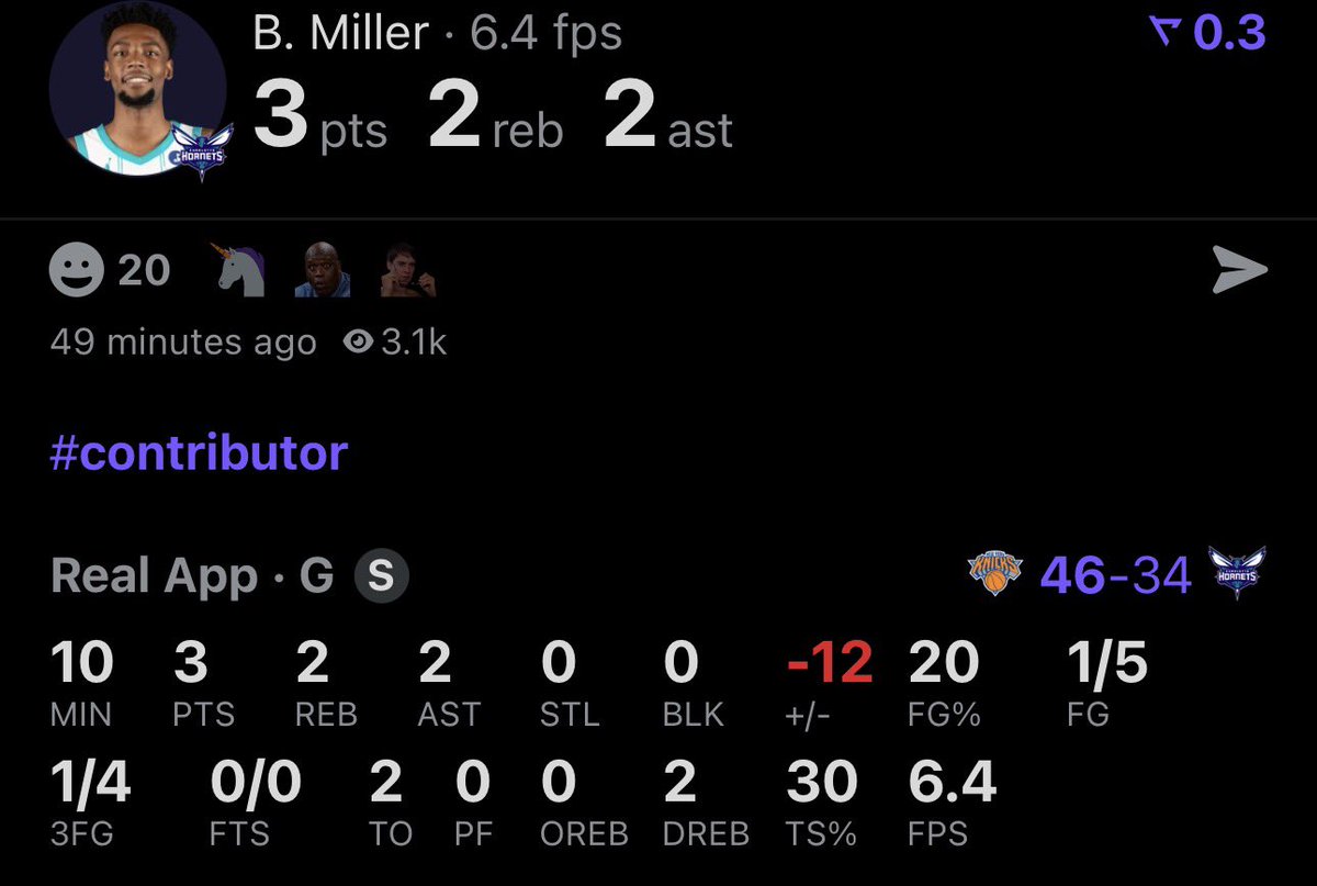 The Brandon miller being better than Amen gimmick some niggas was running in the offseason was hilarious