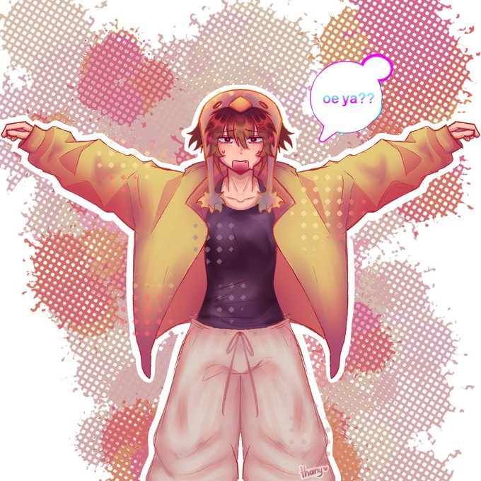 Dibujito después de MUCHOO 
(No sabía q poner en el globo de texto déjenme 🥀)