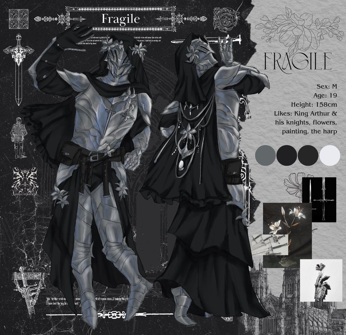 DaylightSavior's tweet image. My new knight sona-Fragile 🌷